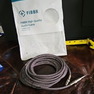 FIBBR High Quality Rope Audio Cable